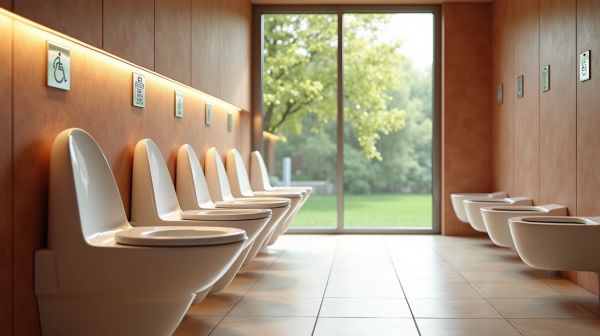 Les solutions de toilettes sèches publiques adaptées à tous les besoins